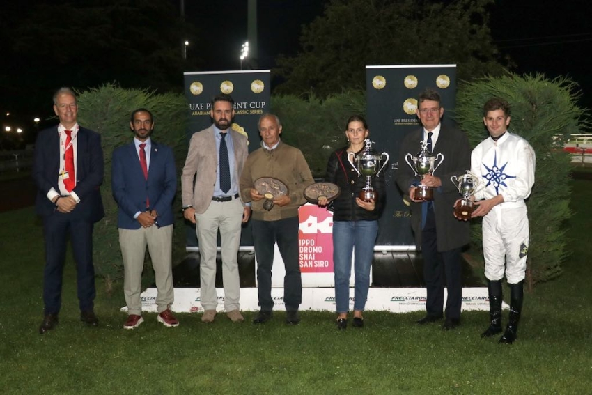 الجواد سكا دي ليجل يظفر بلقب كأس الدولة للخيول العربية في إيطاليا